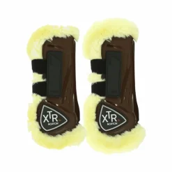 Norton - Guêtres cheval XTR mouton marron x2