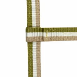 Norton - Licol poulain réglable kaki/ blanc/ beige