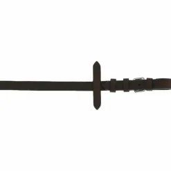 Norton - Rênes en caoutchouc Oily havane