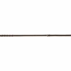 Norton - Rênes tressées 16 mm havane