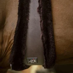 Norton - Sangle XTR mouton synthétique havane/ havane