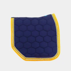 Oxxer - Tapis de dressage Artimuse marine / moutarde