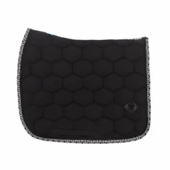 Oxxer - Tapis de dressage Monogramme noir/ noir
