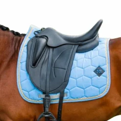 Oxxer - Tapis de selle Bohème bleu ciel