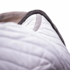 Paddock Sports - Couverture d'écurie Diagonal gris/ noir 200g