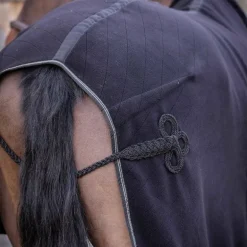 Paddock Sports - Couverture polaire Diagonal noir