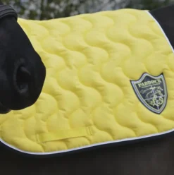 Paddock Sports - Tapis de selle Origine jaune