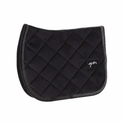 Pénélope - Tapis de selle new strass noir