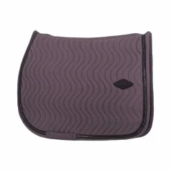 Pénélope - Tapis de selle Swell gris foncé