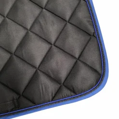 Privilège Equitation - Tapis de selle Palm Beach noir/ noir/ bleu roi