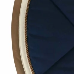 Privilège Equitation - Tapis de selle Del Mar marine/taupe