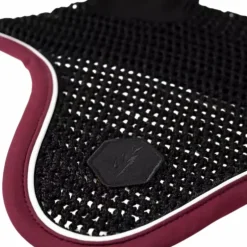 Pro Confort - Bonnet pour chevaux Dynax noir/ burgundy