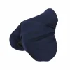 Riding World - Housse de selle en coton marine
