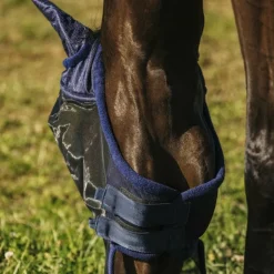 Riding World - Masque anti-mouches avec oreilles First marine