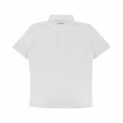 Riding World - Polo de concours manches courtes homme Romain blanc