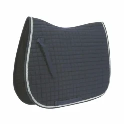 Riding World - Tapis de selle Girly marine