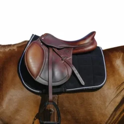 Riding World - Tapis de selle Corduroy noir