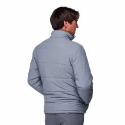 Sabbia Bianca - Manteau manches longues col montant homme Hero gris