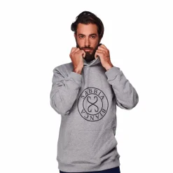 Sabbia Bianca - Sweat à capuche homme Nino gris