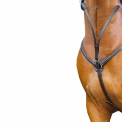 TdeT - Collier de chasse doublé havane foncé