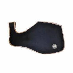 TdeT - Couvre-reins polaire marine et orange 260g