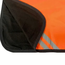 TdeT - Couvre-reins réfléchissant doublé polaire orange 0g