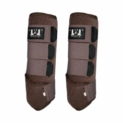 TdeT - Guêtres néoprène marron x2