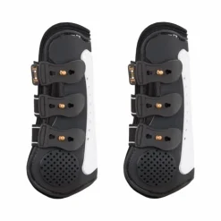 TdeT - Guêtres proteck' compet noir/blanc x2