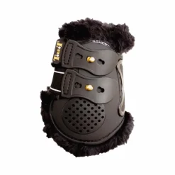 TdeT - Protèges boulet Proteck' Compet doublure mouton noir/noir