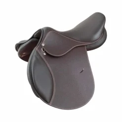 TdeT - Selle cuir mixte Barry chocolat