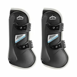 Veredus - Guêtres ouvertes Olympus Vento Color Edition noir/ ivoir x2