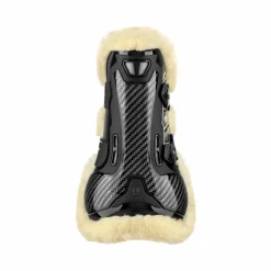 Veredus - Guêtres ouvertes antérieures Carbon Gel Absolute Save the Sheep noir