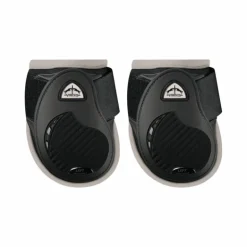 Veredus - Protège-boulets Jeunes Chevaux Vento personnalisé Color Edition Noir/ Ivoir