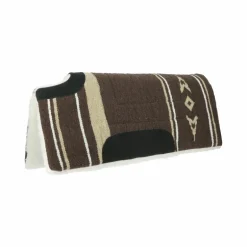 Westride - Tapis western Navaro nez coupé brun